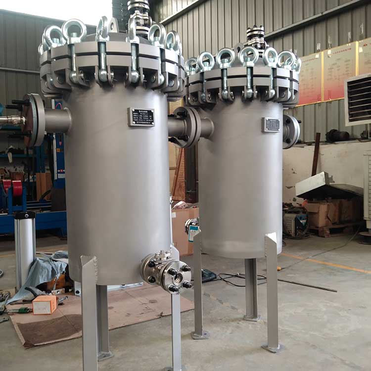 華豫生產(chǎn)供應(yīng)液體除雜質(zhì)用籃式過濾器HY-LS80-2.0