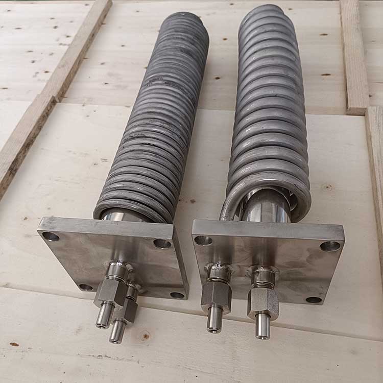 華豫供應(yīng)GN01B雙盤管筒形冷卻器螺旋管