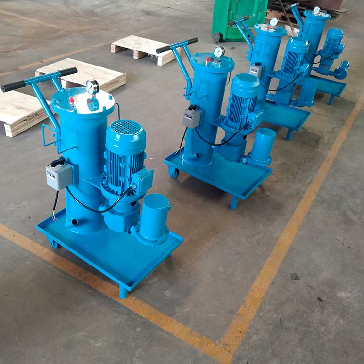 華豫生產(chǎn)供應(yīng)油液過濾除雜質(zhì)用DT-100×50濾油機(jī)